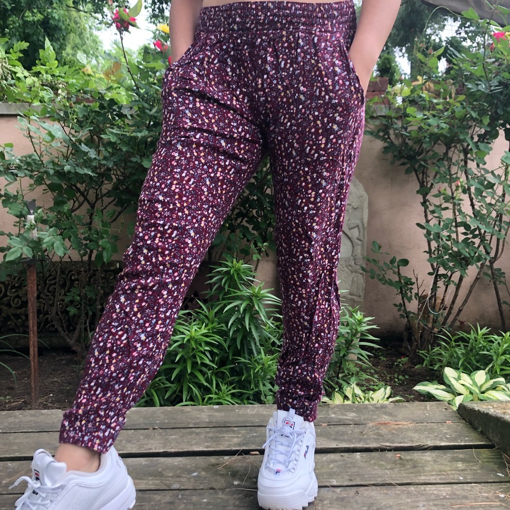 Don’t Ask Why floral funpants